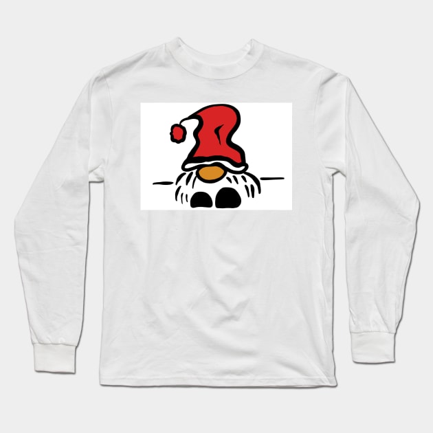 Santa Long Sleeve T-Shirt by Coppack